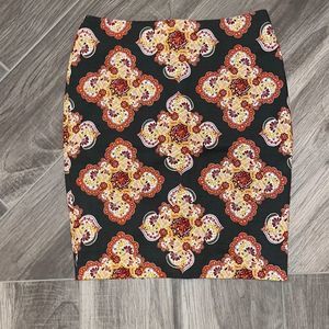 LOFT Printed Skirt 